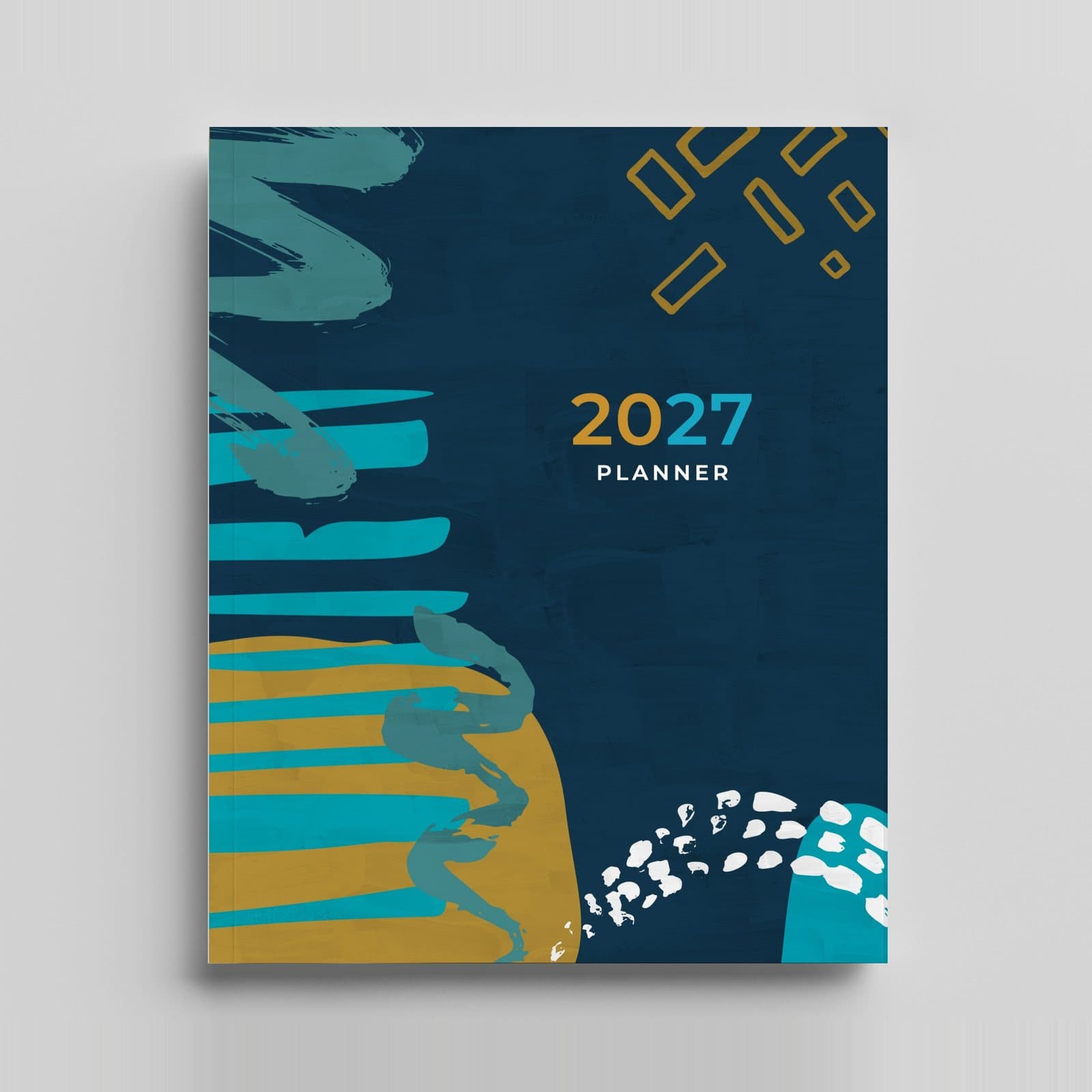 2027 Planner, Abstract cover — Skitbooks